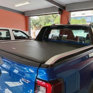 FORD RANGER NEW GEN WILDTRAK Roll –up Lockable Tonneau Cover Double Cab