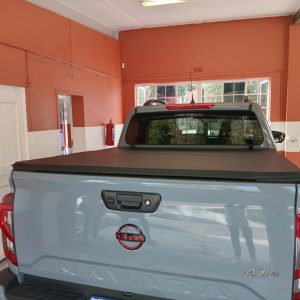 NISSAN NAVARA PRO -4X Double Cab Hard Tri-Fold Lockable Tonneau Cover