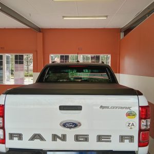FORD RANGER NEW GEN WILDTRAK Roll –up Lockable Tonneau Cover Double Cab